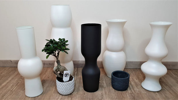 Moderne Vase | Ø15.5-H:40 cm | cream